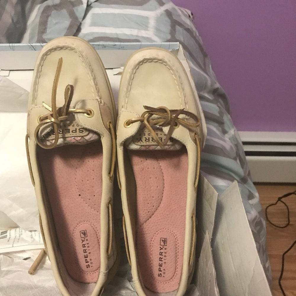 Sperry Angelfish Linen/Oat